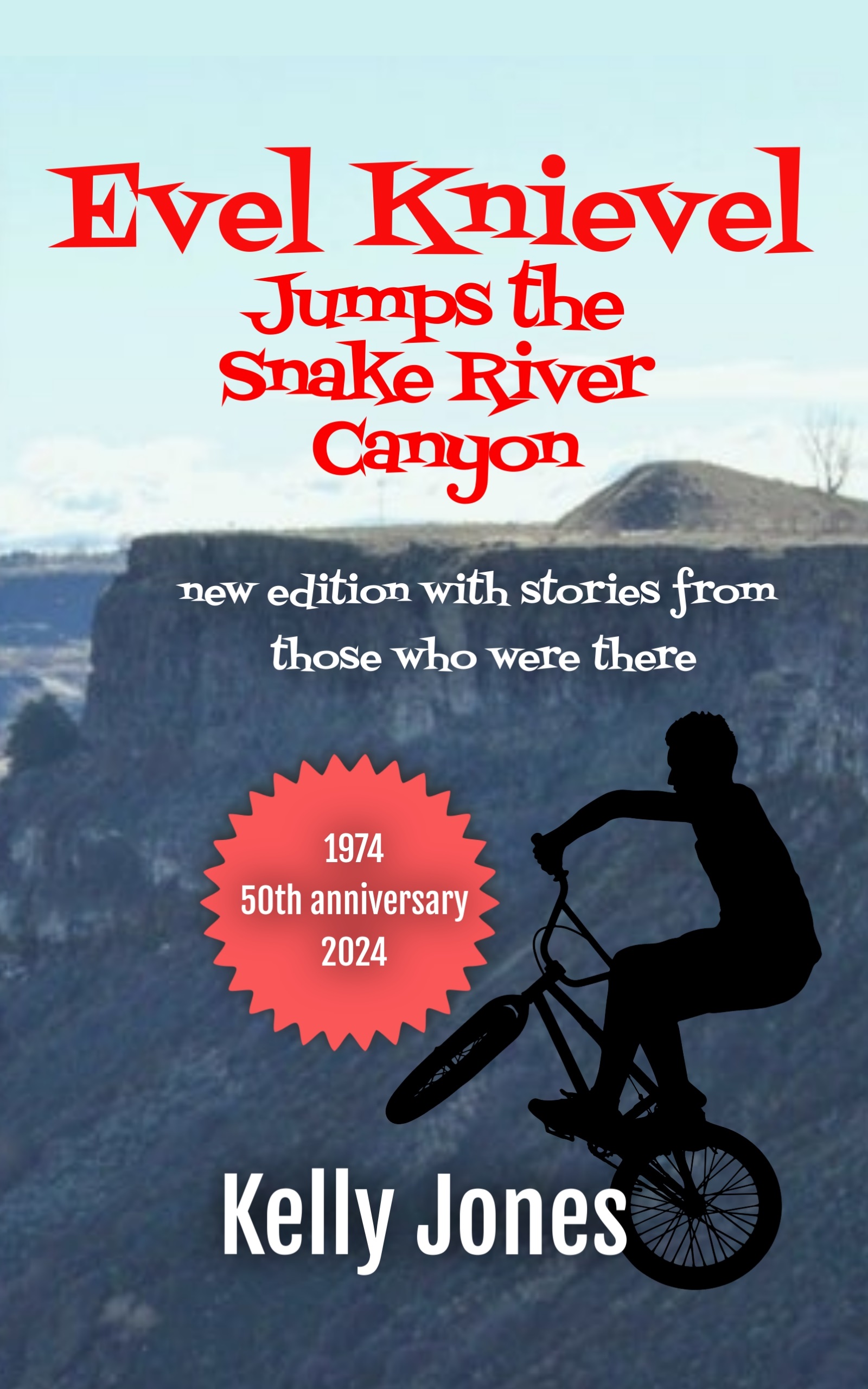 Evel Knievel Jumps the Snake River Canyon
